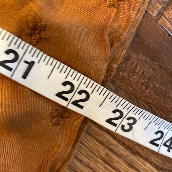 Old Navy brown square neck embroidered puff sleeve top M - Picture 7 of 9